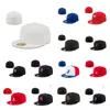 Gorące czapki z kapeluszami Snapbacks Regulowane czapki baskballowe wszystkie drużynę unisex utdoor sport haftowa bawełna płasko zamknięte czapki elastyczne czapkę słoneczną rozmiar 7-8