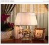 Table Lamps Fashion Europe Base Fabic Lampshade For Home Parlor Dining Bed Room6707665