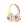 XY-238 Bluetooth-hörlurar över huvudörlurar Komfort ultra hörlurar trådlös BT5.3 Stereo Bass Headset Support TF Card Aux med detaljhandelsförpackningar