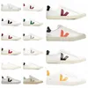 baskets chaussures pour femmes concepteurs décontractés en cuir sneaker hommes femmes brésililes verts à faible glucide V bio Cott Flats plate-forme baskets femmes hommes décontractés y0rg #