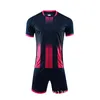 Aangepaste effen sneldrogende teamtrainingskleding Herensport Voetbal Retro voetbalshirt Uniformensets Voetbalkledingsets Volledige set 240313