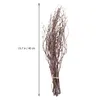 Decorative Flowers 10Pcs Birch Branches Twigs Artificial Floral Flower Stub Stem DIY Craft Wedding Centerpieces Vase Decoration Party Home