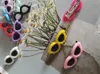 Vêtements pour chiens 3cm Petit chat Pinces à cheveux Lunettes de soleil Épingle à cheveux Habiller Lunettes Mignon Coiffe pour animaux de compagnie Accessoires de toilettage pour chiots