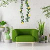 Dekorative Blumen Simulation Rattan Home Akzente Dekor Hochzeit Dekorationen Wand Ornament künstlich