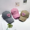 Casquettes de baseball Femmes Sweet Heart Washed Cotton Lettes Casquette de baseball Y2K Coréen Snapback Pare-Soleil Chapeau Casual Sports de Plein Air Papa Trucker Chapeaux