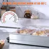 Set di pentole Scaldavivande elettrico per server a buffet da 25,6 x 15 pollici con 3 pentole riscaldanti in acciaio inossidabile