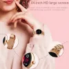 Orologi ChiBear Nuovo AMOLED 1.04 pollici HD Piccolo schermo Moda Donna Smart Watch Lo schermo da donna mostra sempre l'ora Bluetooth Chiama Smartwatch