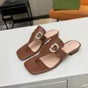 Fashionable summer women sandals casual and comfortable diamond flip flop designer dress neutral beach shoes