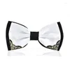 Bow Ties 5 Colors Fashion for Men Bowtie Tuxedo Classic Solid Color Wedding Party Red Black White Green Butterfly Cravat Brand