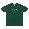 дизайнерская футболка Fi High street свободная футболка с короткими рукавами Классический оригинальный крест с принтом с коротким рукавом для мужчин и женщин пары с круглым вырезом свободная повседневная шор 79Mx #