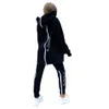 Women'S Tracksuits Womens Two Piece Set Tracksuit Jogging Suit Streetwear Running Sportswear Zipper Hoodies Long Pant Drop Delivery A Dh3Gb