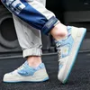 Casual Shoes Men Sneakers 2024 modedesigner Bekväm andningsbar koreansk stil sport stor storlek 45 46 47