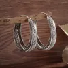 Hoop Earrings Classic Fashion Large Circle Personalized Women's Clothing Matching Trendy Jewelry Banquet Gifts