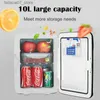 Refrigerators Freezers 10 liter small car refrigerant household car refrigerant heating and cooling box dormitory insulin refrigerant Q240326