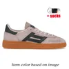 Designer all'ingrosso Casual Pallamano Scarpe Spezial Vegan Bianco Nero Gum Wales Bonner Pony Leopard Nylon Marrone Rosa Verde Donna Uomo Scarpe da ginnastica piatte Sneakers sportive