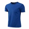 Nastolatek Szybki suchy krótkie rękawie sportowe koszulki na siłownię koszulki Trener Koszulka Fitness