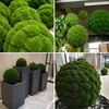 Boule de mousse artificielle Simulation plante fenêtre maison fête de mariage bureau décoration murale bricolage 240327