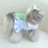 Dog Apparel Cat Puppy Small Dress Spring Autumn Winter Costume Yorkshire Terrier Pomeranian Clothes Shih Tzu Maltese Poodle Clothing