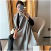 Foulards Designer Femmes Cachemire FL Lettre Écharpe imprimée Soft Touch Wraps chauds avec des étiquettes Automne Hiver Long Châles Drop Livraison Fashio Otoq4