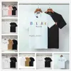 Ny T-shirtdesigner Tshirt Luxury Herr T-shirt Svart Vita färgbokstäver Pure Cotton Slanting Breattable Anti-PillingShort Sleeve Men Kvinnor Tothe Fashion Leisure#98