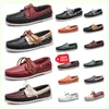 Designer Sneakers 2024 Nya positiva herrskor seglingskor casual skor läder andas designer 3sneakers blandad färg tjock hög kvalitet gai storlek 38-45