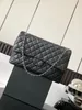 Sac à main en chaîne de créateur pour femmes, sac à rabat classique Maxi Jumbo, matériel en cuir d'agneau/caviar, Matelasse, grande capacité, épaule d'aéroport