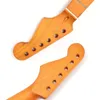 matte Yellow ST Pin Electric Guitar Neck Canadian Maple Handle for Style