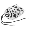 Abbigliamento per cani Cappello per animali domestici Estate Adorabile gattino decorativo Stampa Costume Festival Tessuto adorabile Cucciolo multifunzionale Sourkout