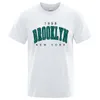 1898 Brooklyn New Your USA City Street Printed T-Shirts Men O-Neck Oversized Short Sleeve Summer Cott Tshirt Breathable Tees f7Tk#