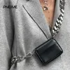 Sac de ceinture à chaîne pour femmes, sacoche de poitrine pratique pour les déplacements, Version coréenne de la mode sauvage, Mini petit Square252p