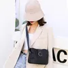 Schoudertassen 2024 Damesmode Crossbody Tas Hoge Capaciteit Zwart Zacht Patchwork Messenger Kleine Flap Bolsas Fesmall Na