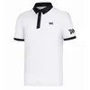 Neue Herren-Golfbekleidung für Frühling/Sommer, Outdoor-Sport, Farbkontrast-Shirt, schnell trocknend, atmungsaktiv, POLO-Shirt, Business-Casual, kurzärmeliges T-Shirt-Oberteil