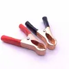50A Copper-Plated Crocodile Clip Toothed Battery Clip Charging Clip Power Cord Clip Safety Test Clip Length 80mm