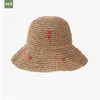 Chapeaux à large bord Chapeau d'été Femmes Sun Dames Crème solaire Paille Voyage Pliable Panama Cap Femme Plage Sunhat Coréen