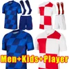 3xl 4xl 2024 Croacia Soccer Jerseys Mandzukic Modric Perisic Kalinic Football Shirt 24 25 Croazia Rakitic Croatien Kovacic Uniform Full Set Kids Fans Player Version