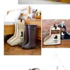 Botas de tornozelo de chuva de equitação longa saco de armazenamento de sapatos de couro organizador caso saco de viagem com zíper para botas preto bege saco de sapatos visíveis