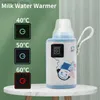 Baby Bottles# USB Milk Water Warmer Travel Strolr Insulated Bag Baby Nursing Bott Heater Safe Kids Supplies for Outdoor Winter Feeding L240327