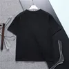 Erkek tişört tasarımcısı gömlek cehennem adam siyah tee bayan giysileri tişörtler% 100 pamuklu kısa kollu göğüs üçgen kakma tees moda tshirts y2