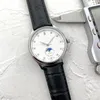 Деловые мужские часы механические автоматические часы Moon Phase роскошные дизайнерские часы из нержавеющей стали мужские наручные часы для мужчин Рождественский подарок reloj de lujo