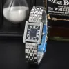 Luxury Womens tank Watch Square Watches Designer Quartz Movement Stainless Steel Bracelet Sapphire Glass Waterproof women wristwatches #4608