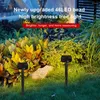 Solar Pathway Lights 46 LED Outdoor Garden Lamp Waterproof Landscape Walkway Driveway Lawn Decor