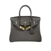 Original Birkkns Bag Live Produkt neue Tasche Farbe Gold Schnalle Togo Rindsleder Guangzhou Leder Umhängetasche Schulter