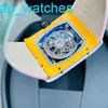 Armbandsur Richardmills Luxury Watches Womens RM16-01 Mosquito rökelse keramiska ihåliga automatiska mekaniska kvinnors titta på fuo9