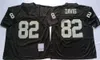 Retro 1974 1976 1987 축구 34 Bo Jackson Jersey 75 Howie Long 82 AI Davis 83 Ted Hendricks 87 Dave Casper 12 Ken Stabler Man Vintage Black White 75 주년 기념