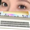 False Eyelashes 3D Fluffy Single Cluster Lashes Premade Volume Fans Individual Eyelash Segmented Natural Fake Extension