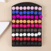 Stud Earrings Trendy 36pairs/set 8mm 10mm Candy Color Resin Circle Sets For Women Girls Beautiful Jewelry Wholesale