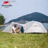 Палатки и укрытия Naturehike Mongar, палатка для кемпинга на 2 человека, сверхлегкая палатка для путешествий на открытом воздухе, двухслойные палатки, водонепроницаемая складная палатка24327