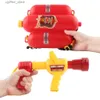 Gun Toys Sacs à dos de pompiers pour enfants, pistolets à eau, jouets de plage pour enfants, jeux de rôle, pistolets de pompiers, jouets240327