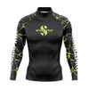 Zwemkleding voor heren Heren Rash Guards Surfen Duiken Zwemkleding T-shirt met lange mouwen Badpak Tops Zwemmen Strakke surfshirts Gym UV-bescherming Kleding 24327