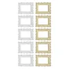 Frames 6 Pcs Simulation Po Frame Accessories DIY Crafts Making Materials Applique Mini Resin Picture Decorative